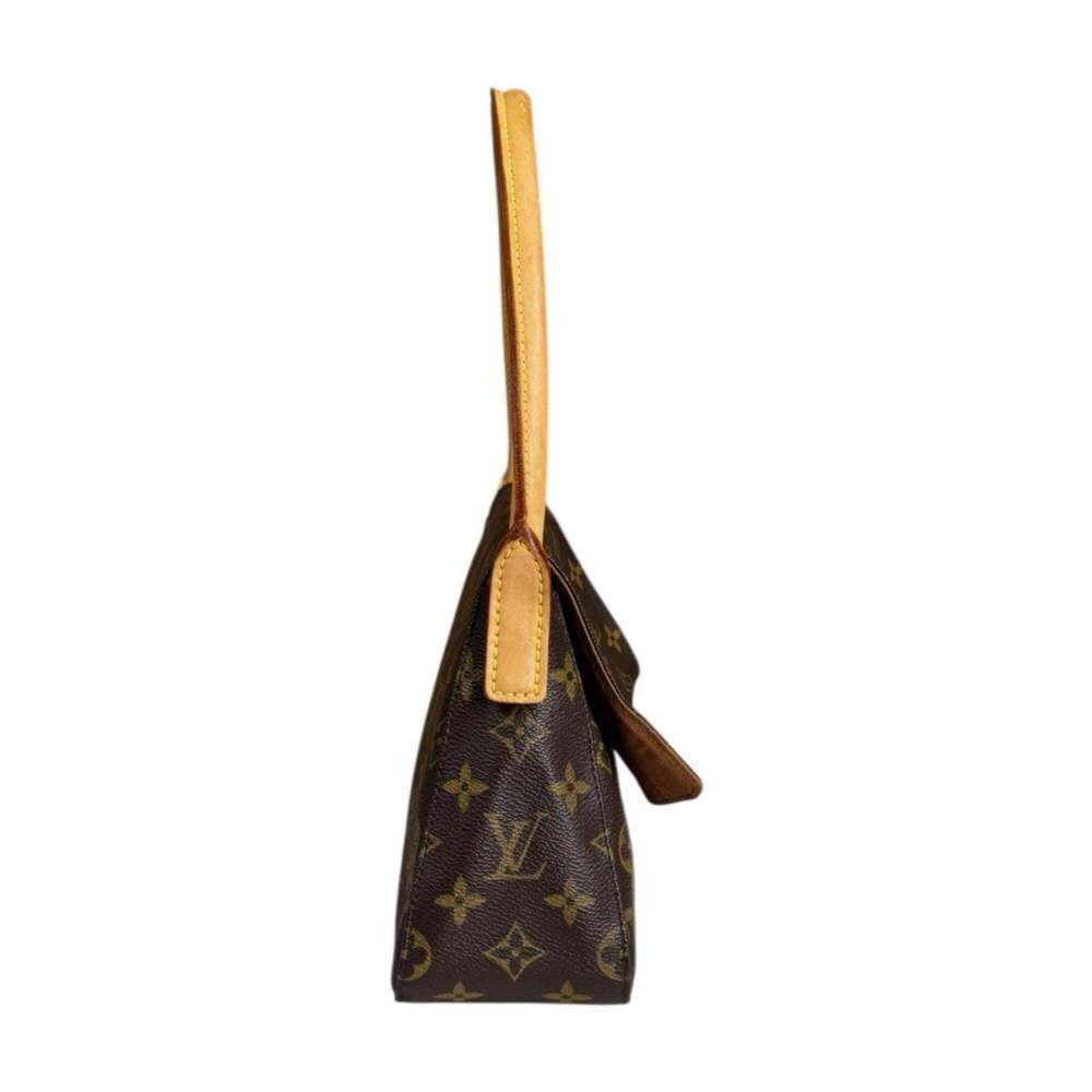 LOUIS VUITTON Authentic Brown Monogram Canvas Mini Looping Bag - Picture 4 of 11